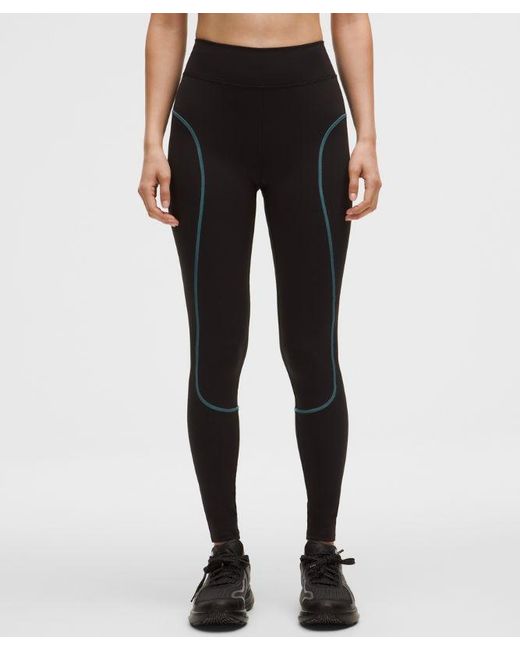 lululemon athletica Black – Everlux High-Rise Tight Leggings Slnsh Collection – 28" – – Size 4
