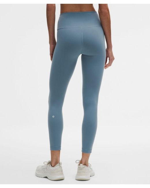 lululemon athletica Blue Wunder Train High-Rise Tight 25"