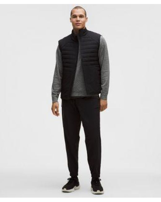 lululemon athletica Gray – Engineered Warmth Half Zip Sweatshirt – – Size Large for men