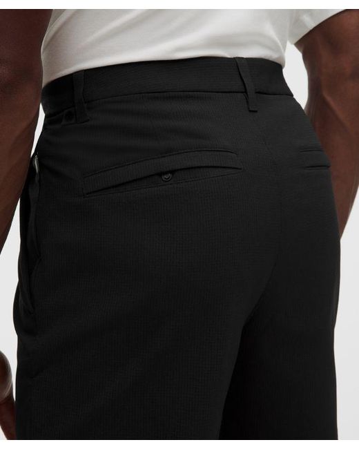 lululemon athletica Black Abc Classic-Fit Trouser 30L for men