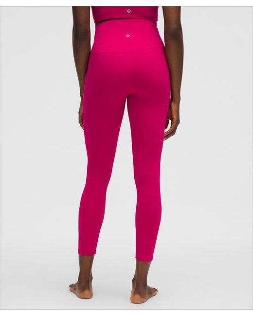 lululemon athletica Pink Align High-Rise Pant With Pockets 25"