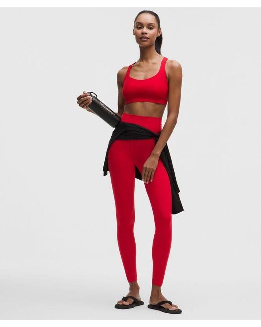lululemon athletica Red – Align Super-High-Rise Pants – 28" – /Neon – Size 4