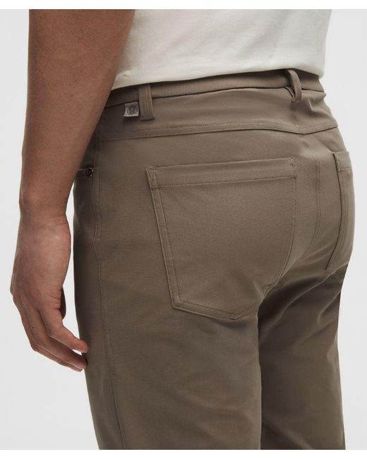lululemon athletica Gray Abc Slim-Fit 5 Pocket Pant 28L for men
