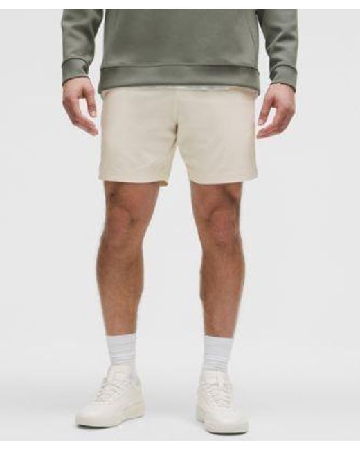 lululemon athletica Natural Abc Classic-Fit Short 7" for men