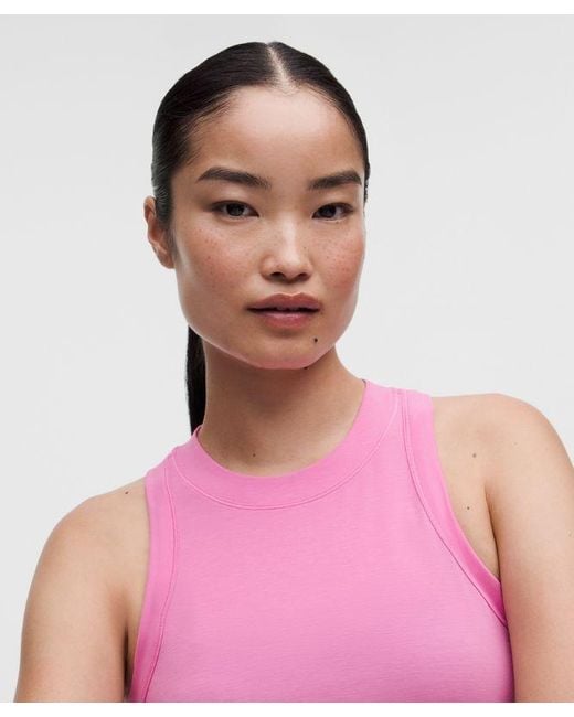 lululemon athletica Pink – Jersey Training Tank Top – – Size 4