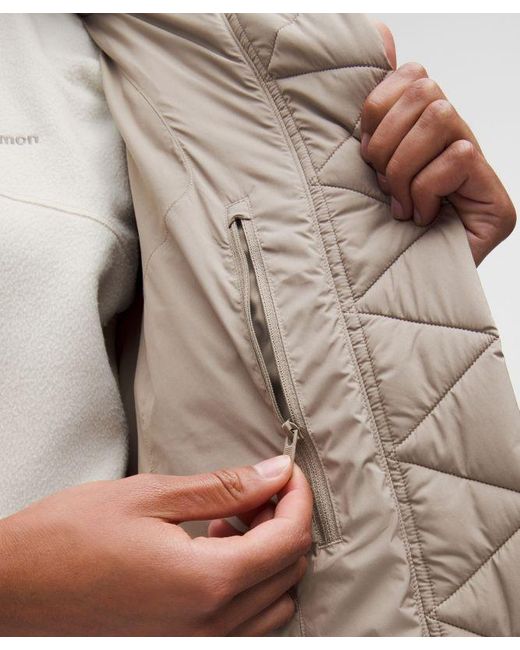 lululemon athletica Brown Wunder Puff 600-Down-Fill Jacket