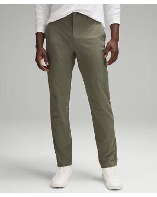 lululemon athletica Green – Abc Classic-Fit Trousers 32"L Warpstreme – – for men