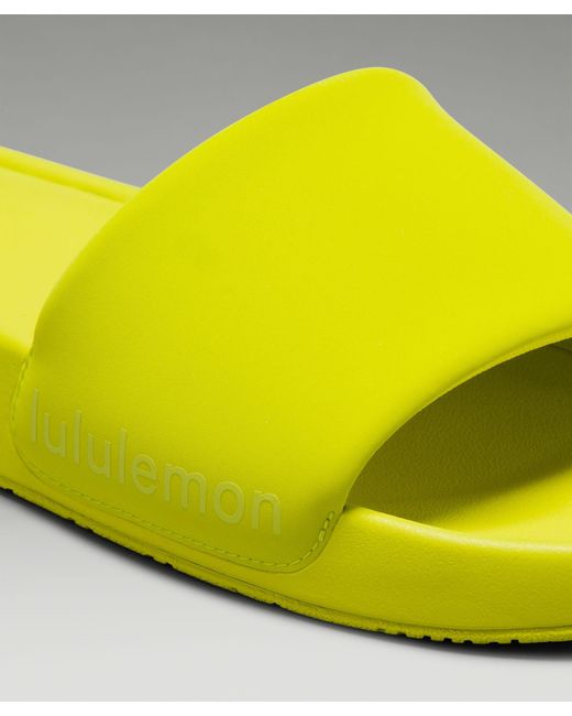 lululemon athletica Yellow Restfeel Slide