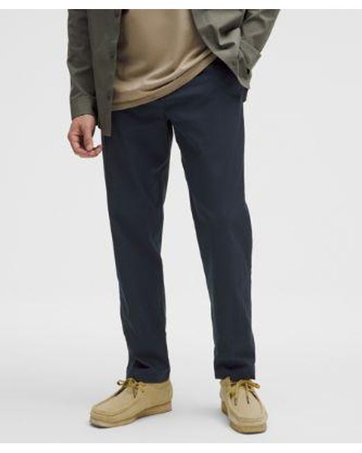 lululemon athletica Blue Abc Classic-Fit Trouser 34L for men