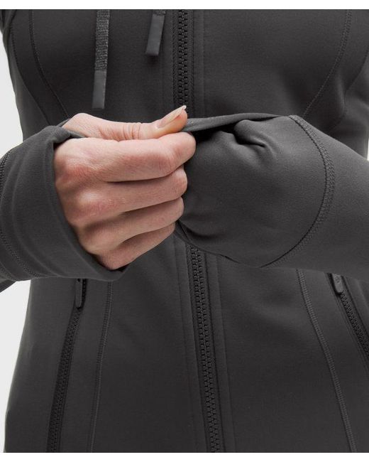 lululemon athletica Black – Define Hooded Jacket Nulu – – Size 4