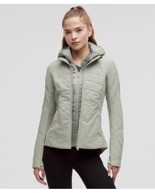 lululemon athletica Gray Another Mile Jacket