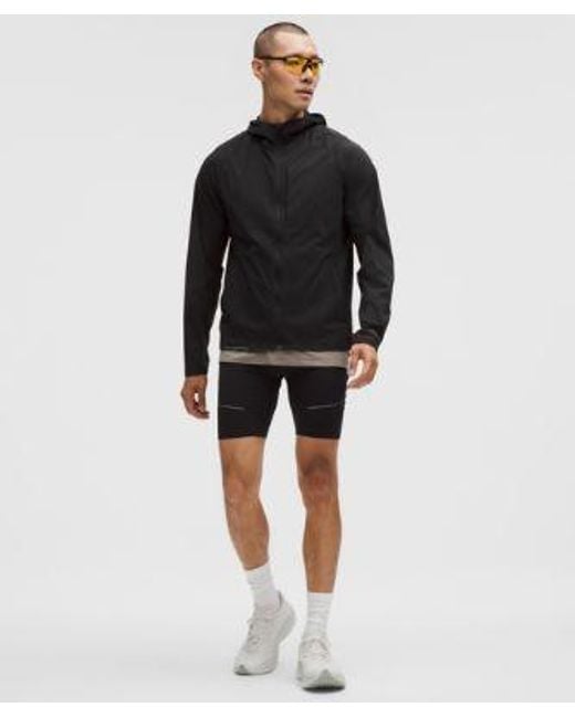 lululemon athletica Black Fast And Free Half Tight 8" for men