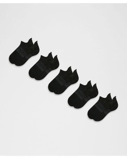 lululemon athletica Black Power Stride Tab Socks