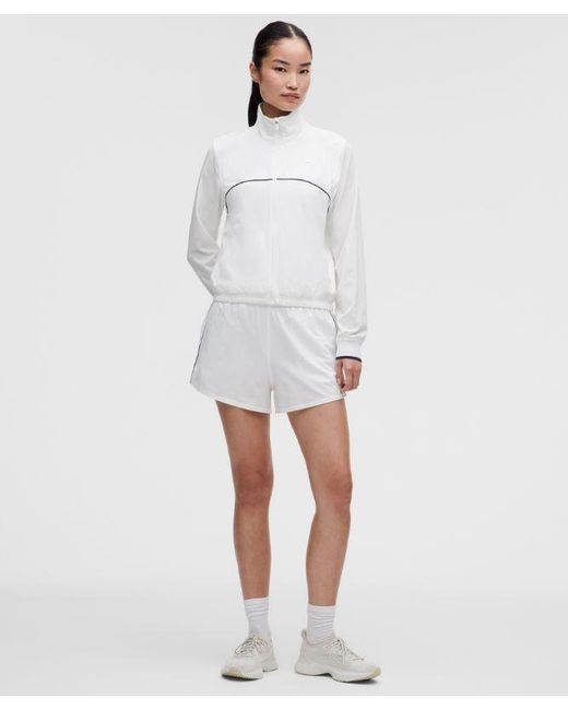 lululemon athletica White Court Rival Tennis Track Jacket