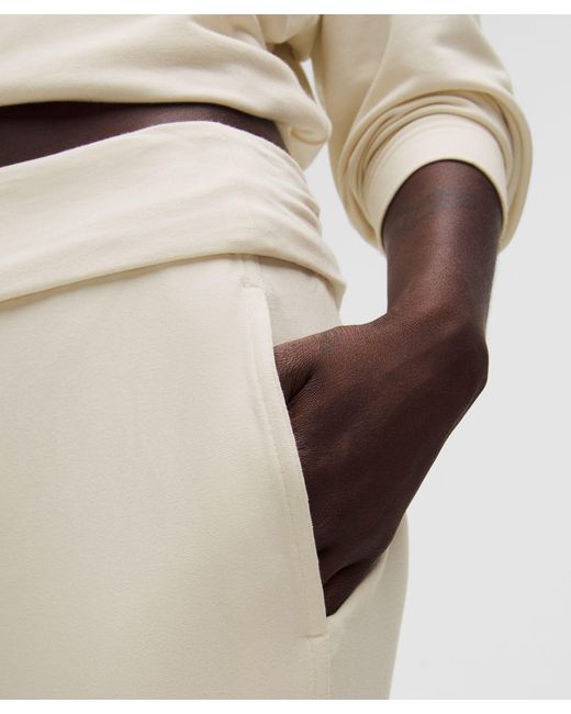 lululemon athletica Natural Becalm Mid-Rise Flared Pant