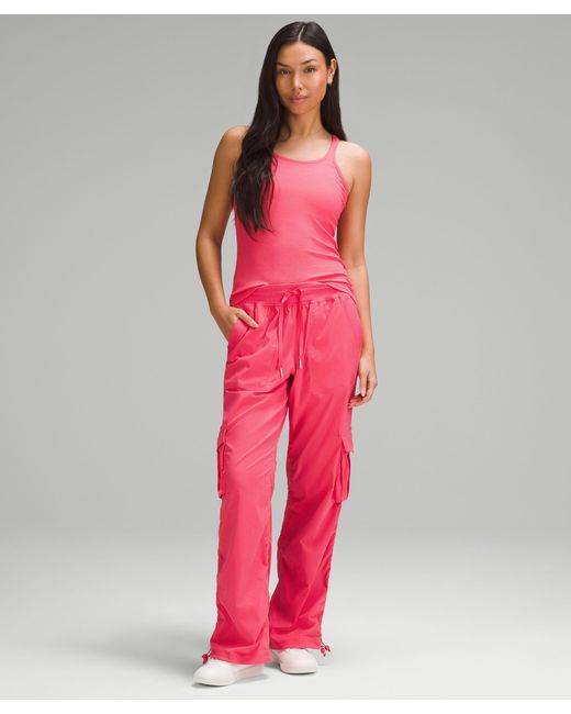 lululemon athletica Pink Dance Studio Relaxed-fit Mid-rise Cargo Pants
