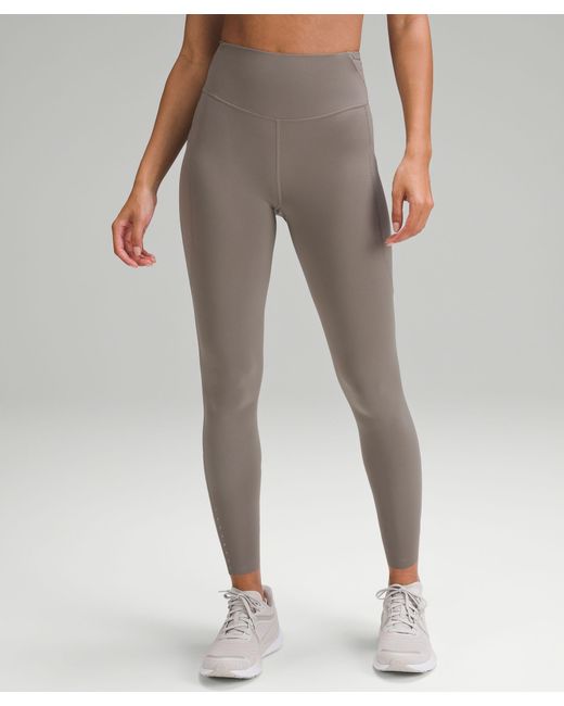 lululemon athletica Fast And Free High-rise Leggings 25" Pockets in Grey |  Lyst UK