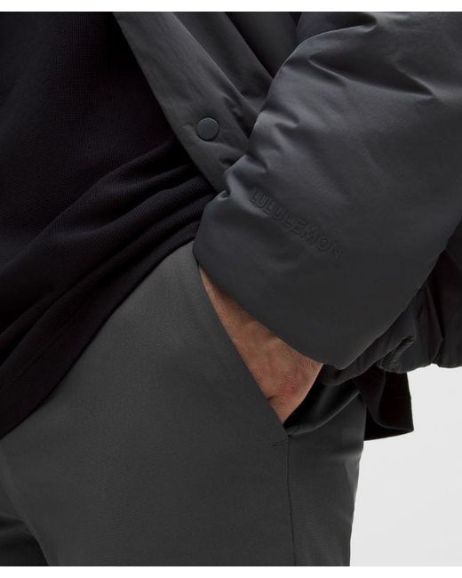 lululemon athletica Black – Abc Classic-Fit Trousers 34"L Warpstreme – – Size 12 for men