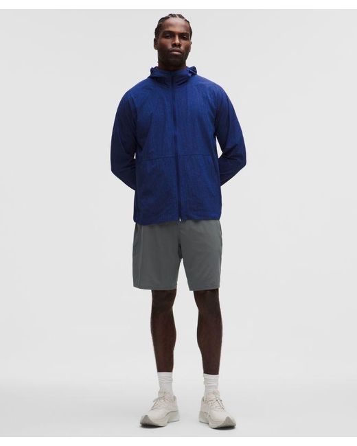 lululemon athletica Blue Pace Breaker Lined Short 9" for men