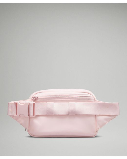 lululemon flush pink belt bag lemon bunny Curated Bundle: 2 Everywhere Bags in lululemon EVERYWHERE BELT BAG POW
