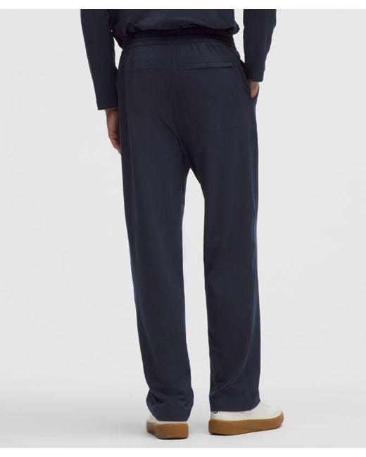 lululemon athletica Blue Soft Jersey Classic-Fit Pant for men