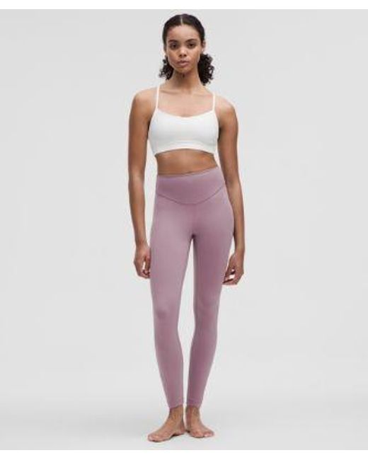 lululemon athletica Purple Wunder Under Smoothcover High-Rise Tight 25"
