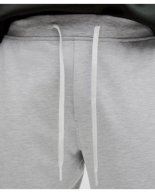 lululemon City Sweat Joggers Shorter Color Light in Grey for Men Lyst UK