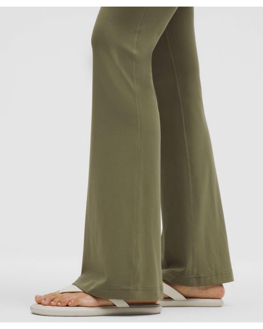 lululemon athletica Green – Groove Nulu High-Rise Flared Pants Regular – – Size 4