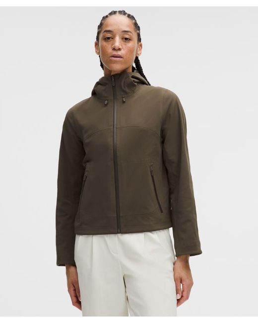 lululemon athletica Brown Cross Chill City-To-Trail Jacket