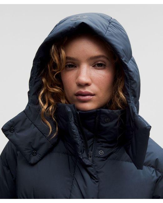lululemon athletica Blue Wunder Puff Jacket