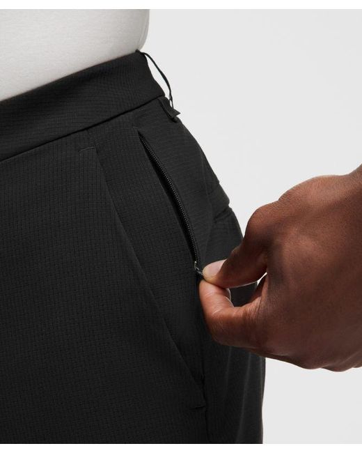 lululemon athletica Black Abc Classic-Fit Trouser 30L for men