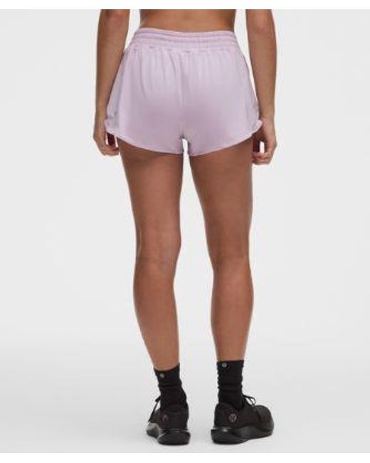 lululemon athletica Red Hotty Hot High-Rise Lined Short 2.5"
