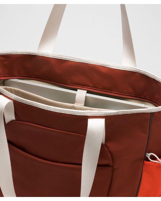 lululemon athletica Red – Scuba Tote Bag 19.5L Paracord –