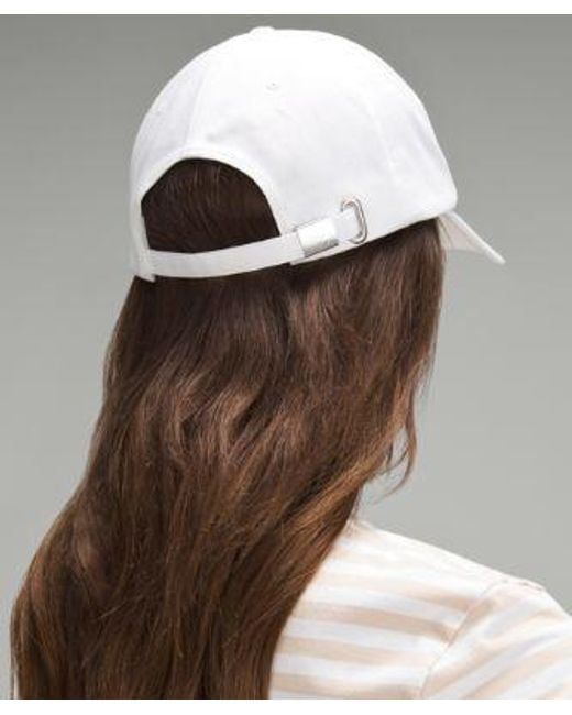 lululemon athletica White Classic Ball Cap Wordmark