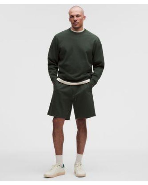 lululemon athletica Green Grand Standard Long-Sleeve Crew for men