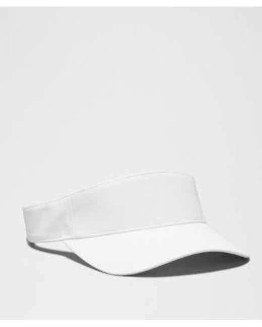 lululemon athletica White Removable Sweatband All-Sport Visor