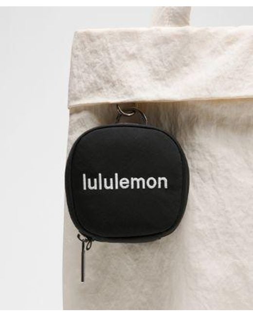 lululemon athletica Black Clippable Commuter Organizer Pouch