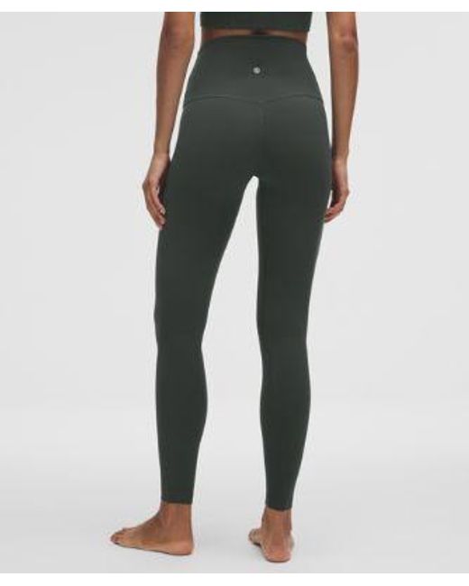 lululemon athletica Green Align Super-High-Rise Pant 28"