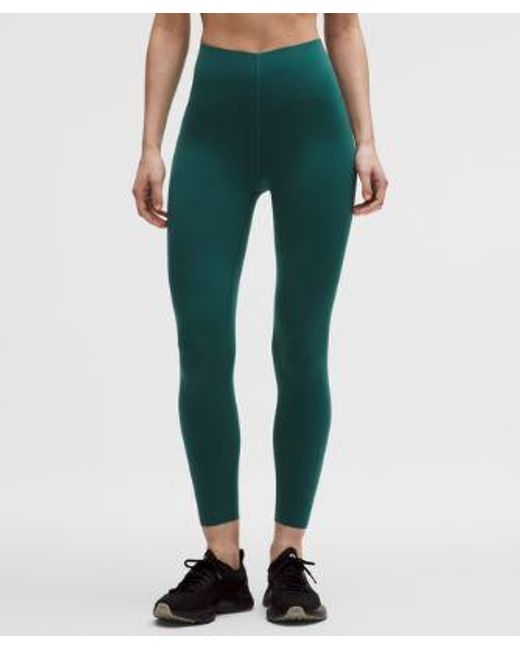 lululemon athletica Green – Glow Up Super-High-Rise Tight Leggings – 25" – – Size 8