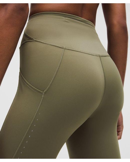 lululemon athletica Multicolor – Fast And Free High-Rise Tight Leggings 5 Pocket – 28" – – Size 4