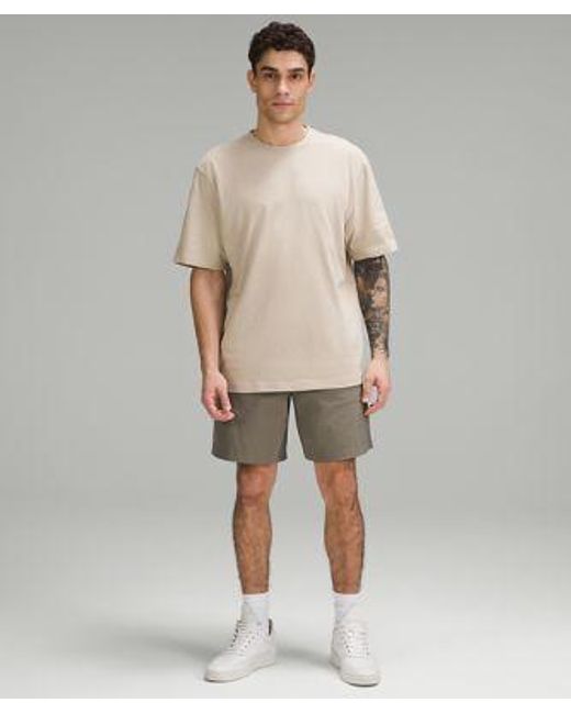 lululemon athletica Natural Bowline Shorts 8" Stretch Cotton Versatwill for men