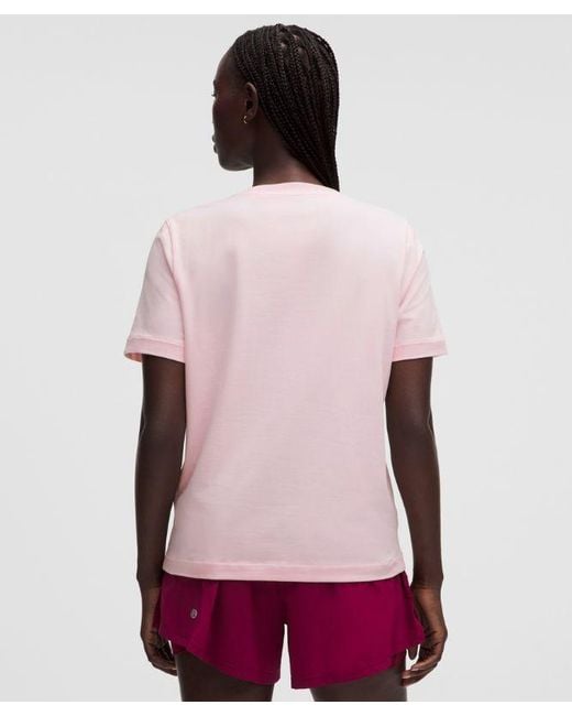 lululemon athletica Red The Classic Jersey Tee