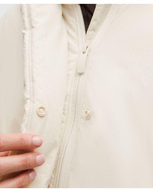 lululemon athletica Natural Bubble-Hem 600-Down-Fill Puffer Jacket