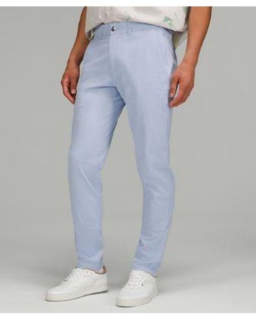lululemon athletica Blue – Commission Slim-Fit Trousers 32"L Wovenair – /Pastel – for men