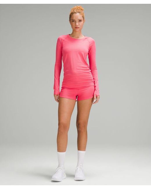 lululemon athletica Pink Swiftly Tech Long-sleeve Shirt 2.0