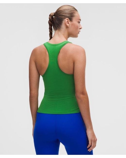 lululemon athletica Green – Swiftly Tech Racerback Tank Top 2.4 Waist Length – – Size 4