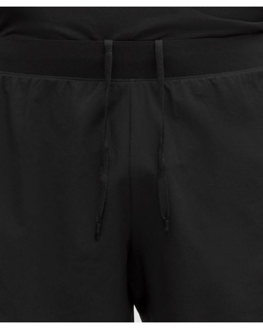 lululemon athletica Black – Fast And Free Split Shorts London '26 – 3" – – Size Large for men