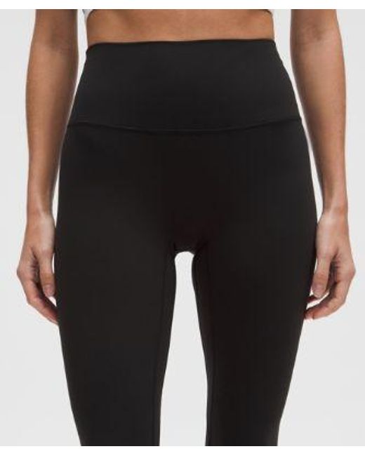 lululemon athletica Black – Align No Line High-Rise Pants – 25" – – Size 4
