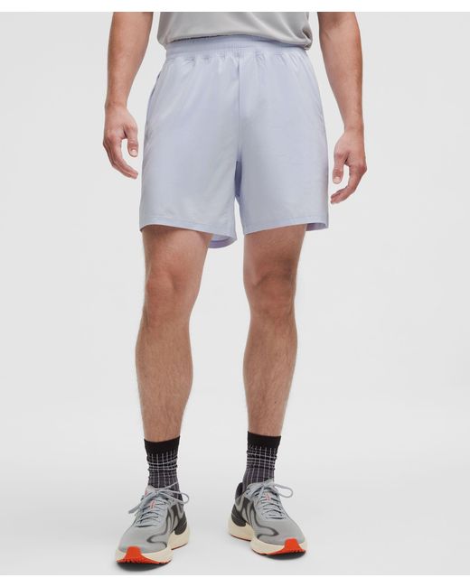 lululemon athletica White – Pace Breaker Linerless Shorts – 7" – – Size Large for men
