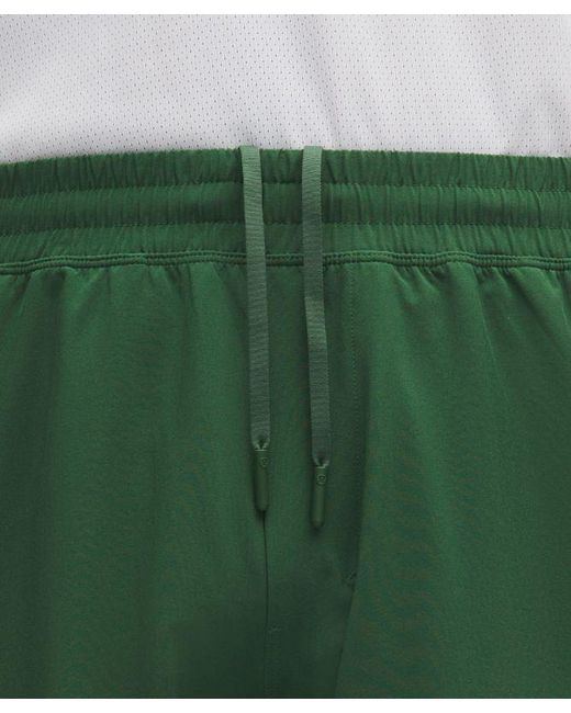 lululemon athletica Green – Pace Breaker Linerless Shorts – 7" – – Size Large for men